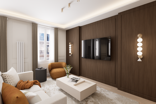 Piso de lujo en Madrid con balcones exteriores en la calle Casado del Alisal