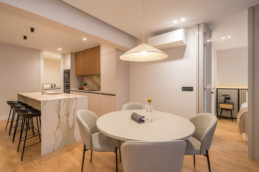 Piso de lujo en Madrid con interiorismo elegante en Calle Castelló