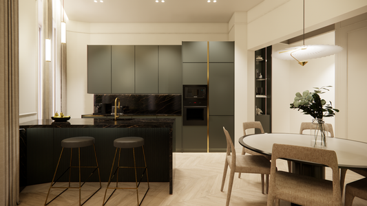 Piso de lujo en Madrid con balcón y encanto urbano en Calle del Barco