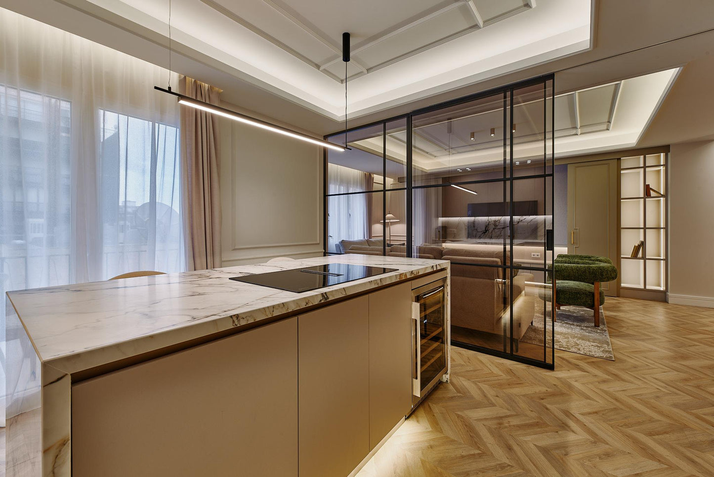 Piso de lujo en Madrid con diseño contemporáneo en Calle Diego de León