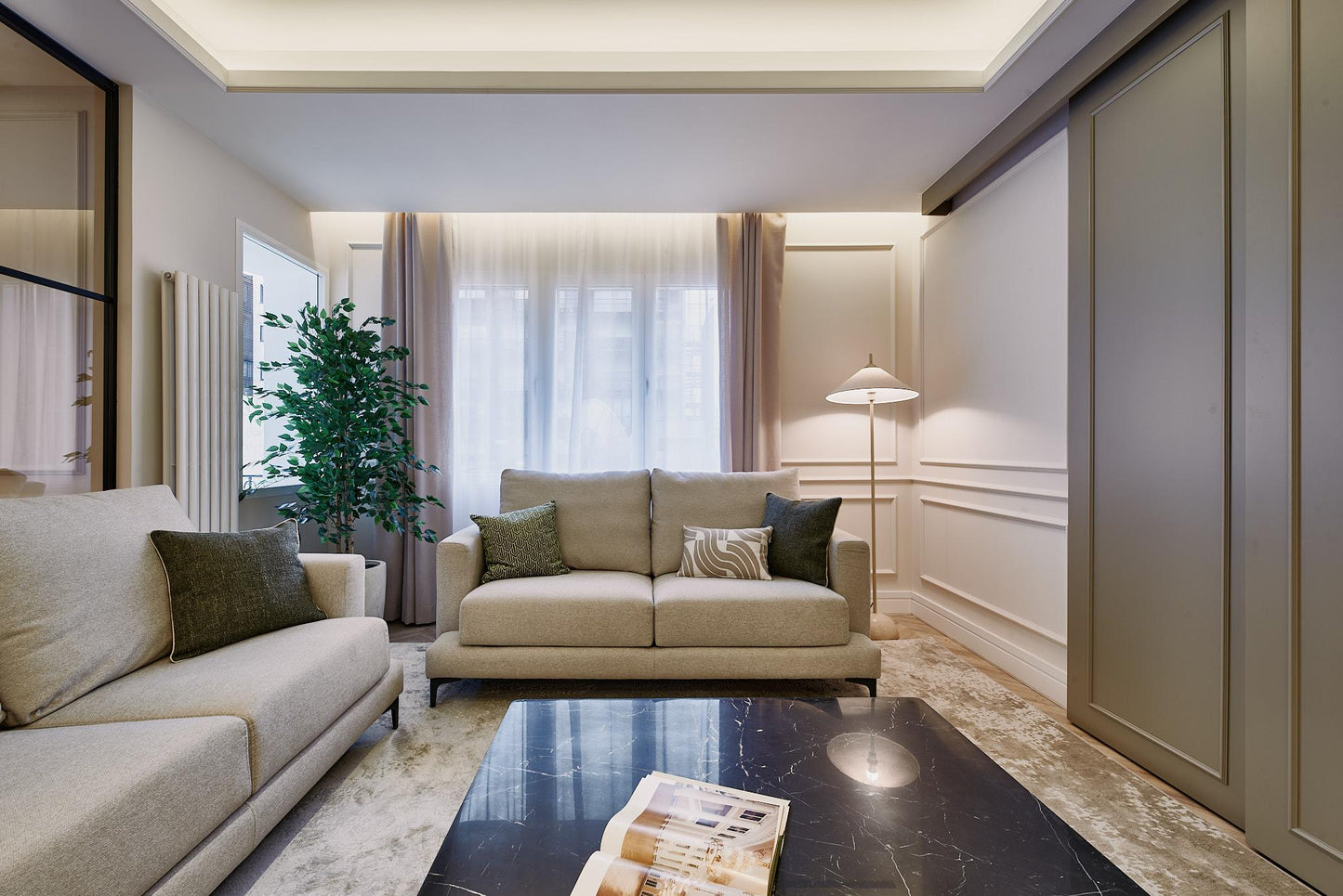 Piso de lujo en Madrid con diseño contemporáneo en Calle Diego de León