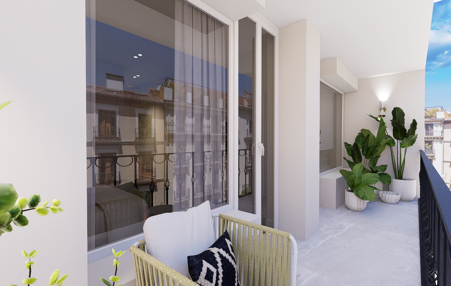 Piso de lujo en Madrid con amplia terraza y domótica en la calle Ayala