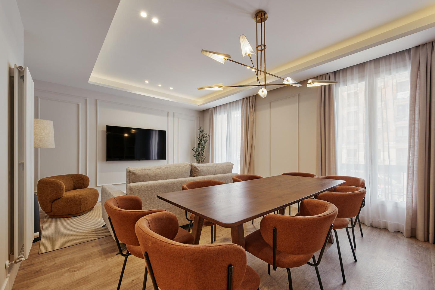 Piso de lujo en Madrid con domótica y estilo contemporáneo en Calle Goya