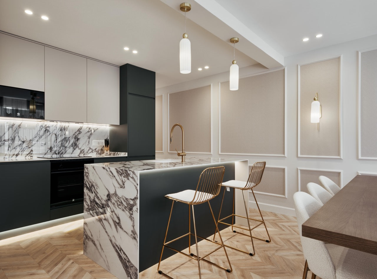 Piso de lujo en Madrid con diseño elegante y vistas abiertas en Calle Naciones