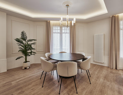 Piso de lujo en Madrid con balcones y diseño elegante en Calle Goya