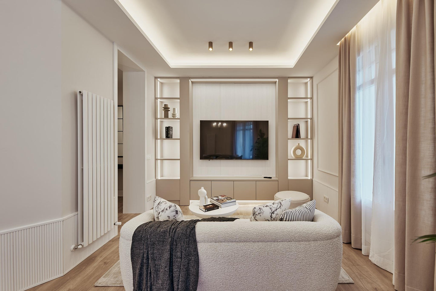 Piso de lujo en Madrid con balcones y diseño elegante en Calle Goya