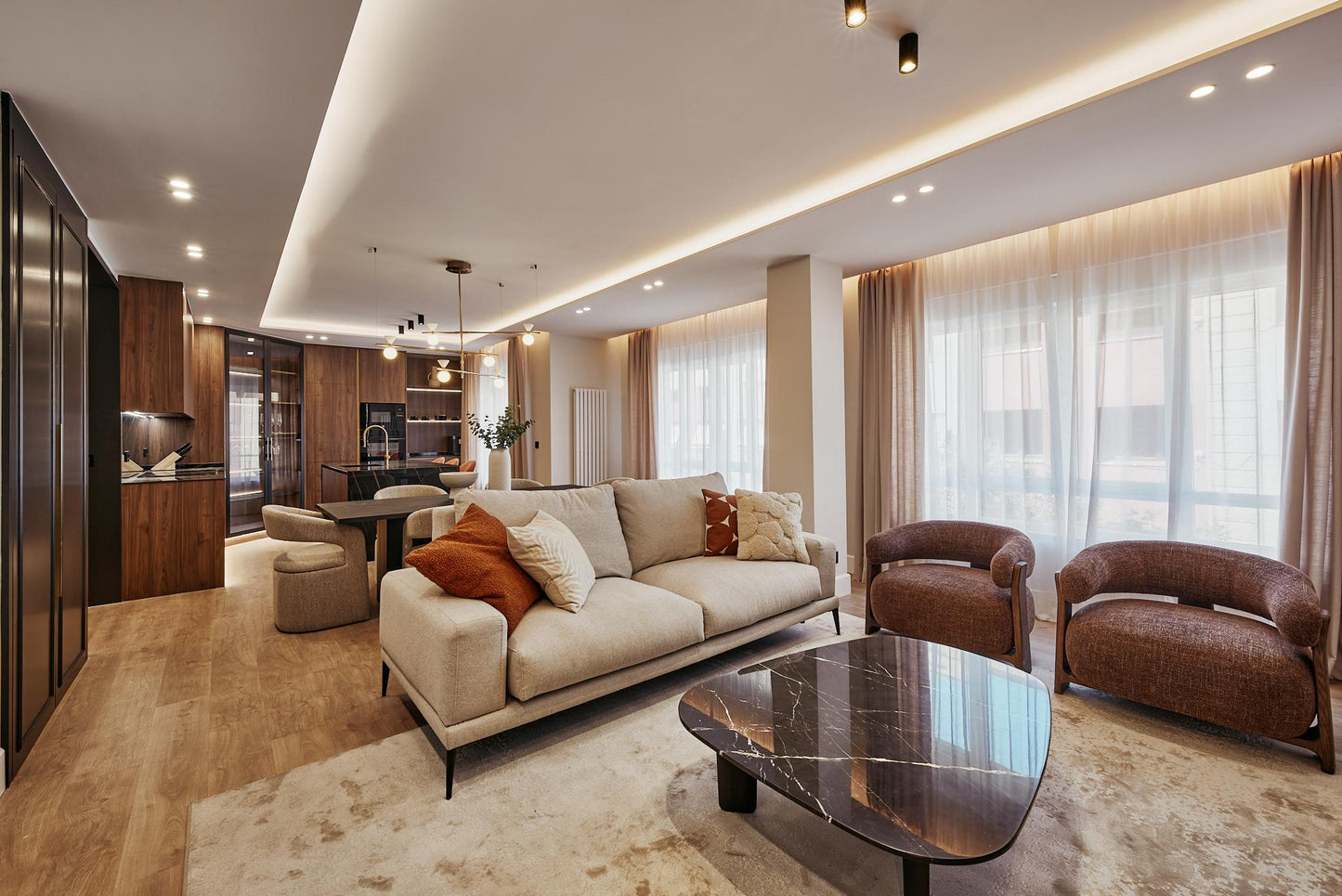 Piso de lujo en Madrid con terraza privada en Calle General Diaz Porlier
