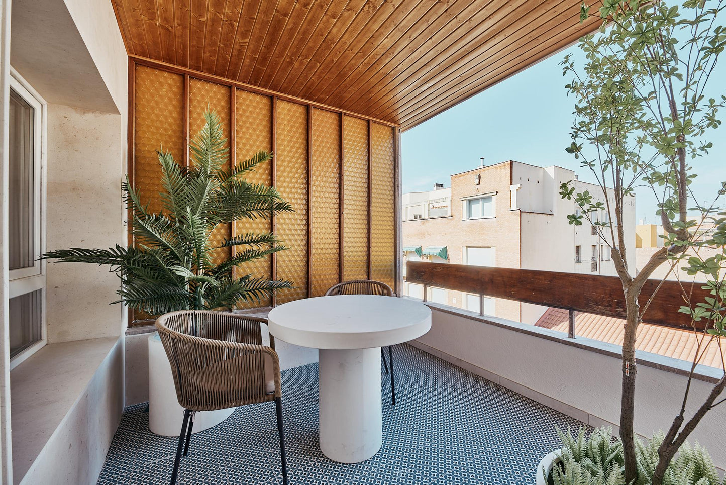 Ático de lujo en Madrid con terraza privada en Calle Castelló