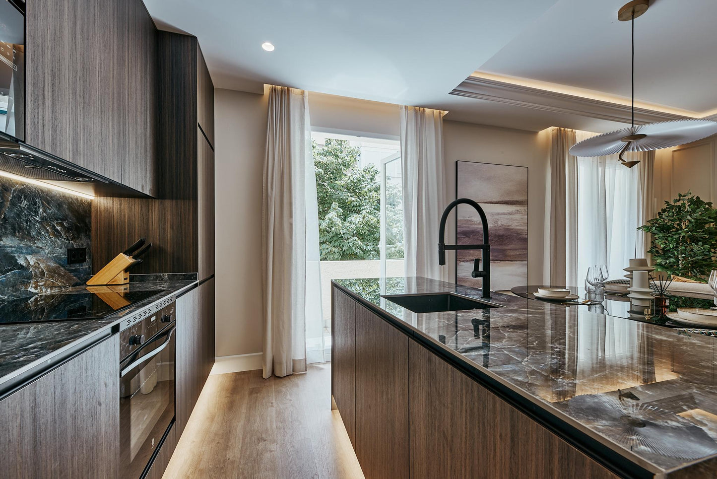 Piso de lujo en Madrid con terraza privada en Calle Velazquez