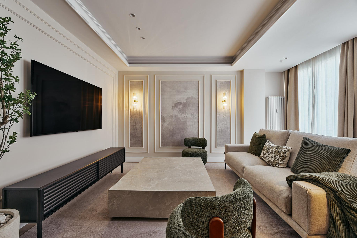 Piso de lujo en Madrid con amplios espacios en Calle General Diaz Porlier