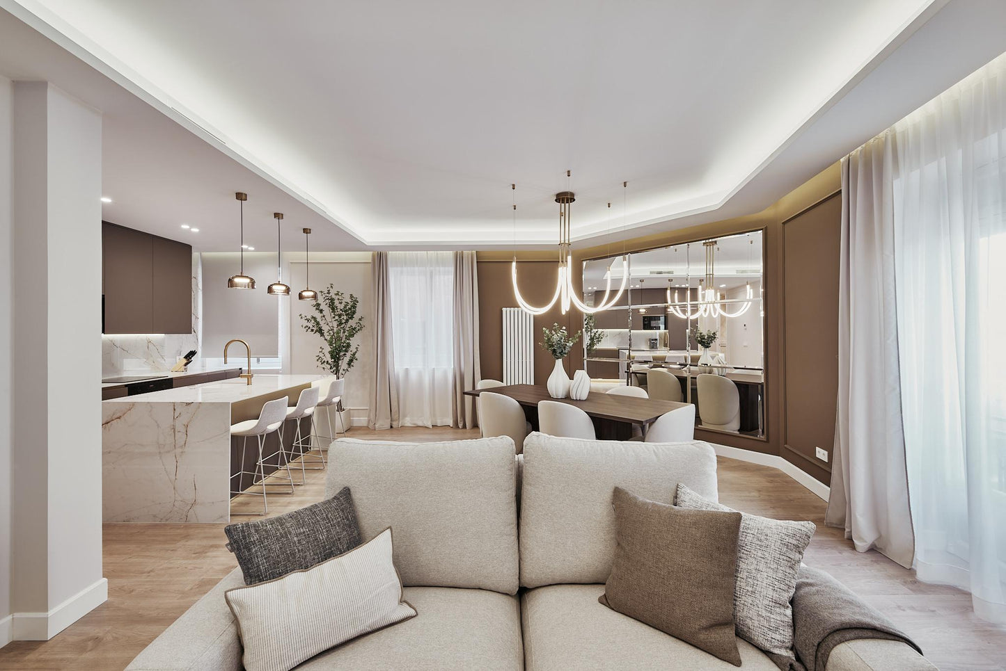 Piso de lujo en Madrid con diseño elegante en Calle Juan Bravo