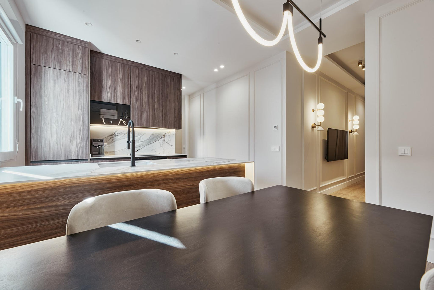 Piso de lujo en Madrid con diseño contemporáneo en Calle Lope de Rueda