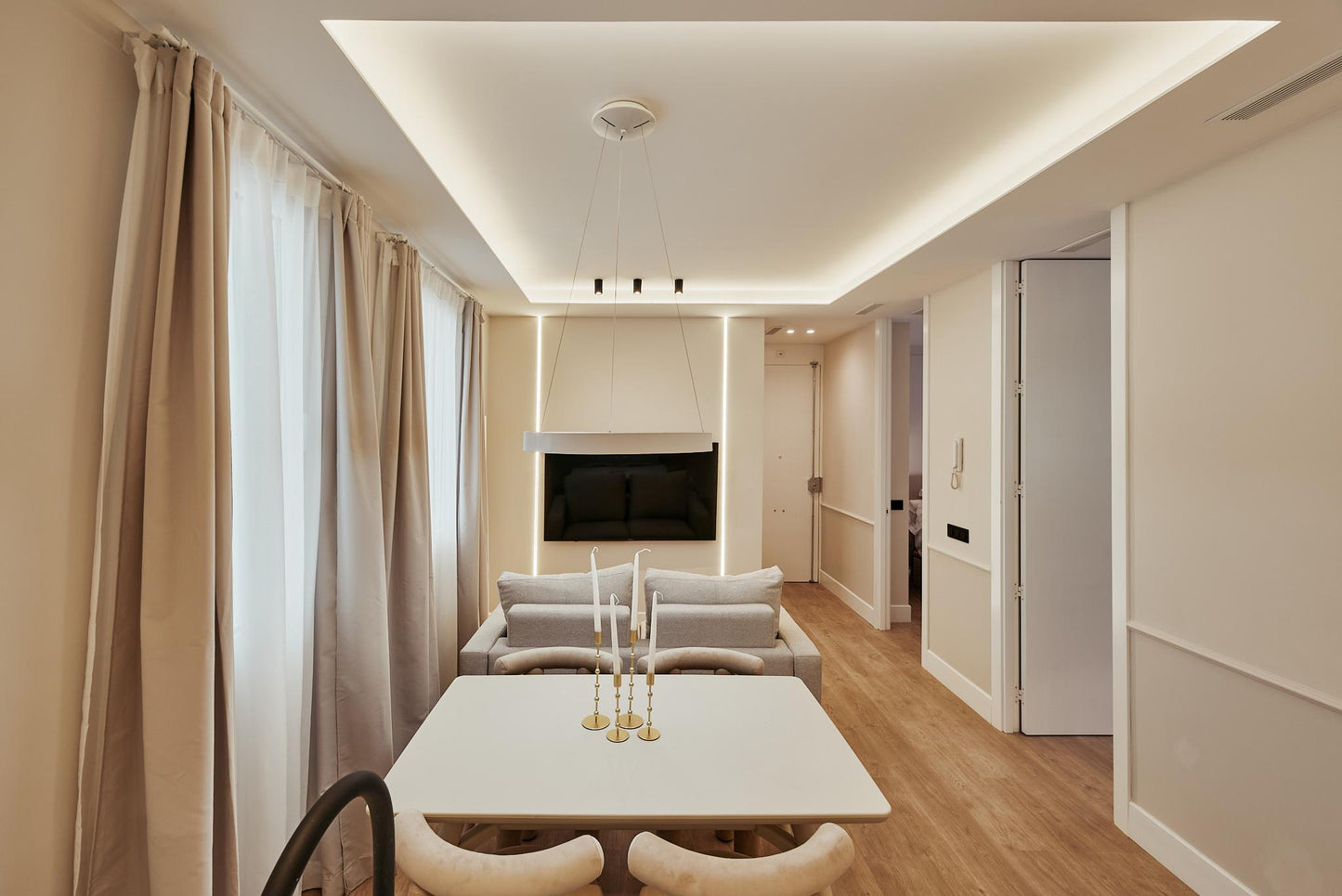 Piso de diseño en Madrid en el Barrio de Salamanca en Calle Alcántara