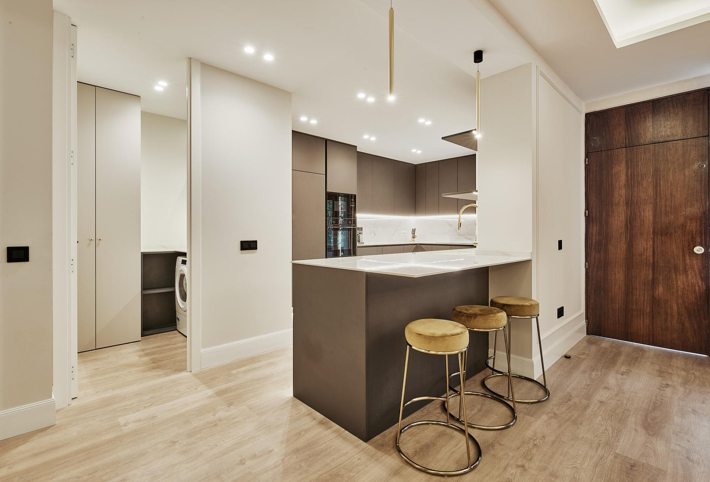 Piso de lujo en Madrid con patio privado en Calle María de Molina