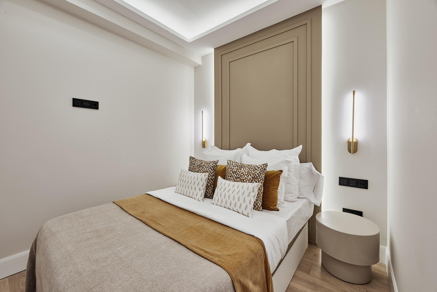 Piso de lujo en Madrid con patio privado en Calle María de Molina