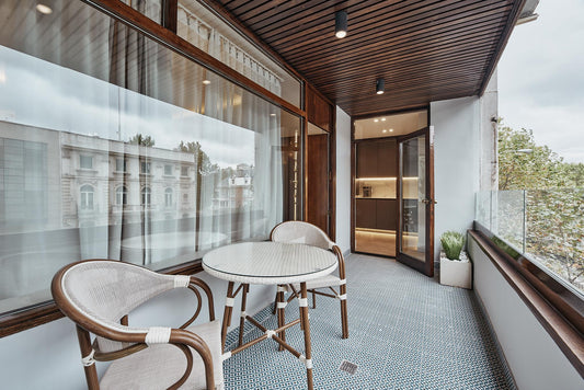 Piso de lujo en Madrid con patio privado en Calle María de Molina