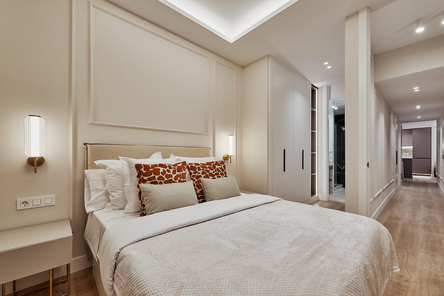 Piso de lujo en Madrid con tres terrazas privadas en calle Sainz de Baranda