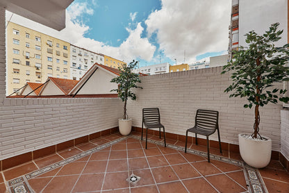 Piso de lujo en Madrid con tres terrazas privadas en calle Sainz de Baranda