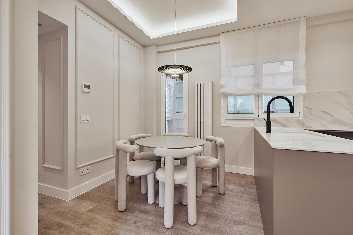 Piso de lujo en Madrid con tres terrazas privadas en calle Sainz de Baranda