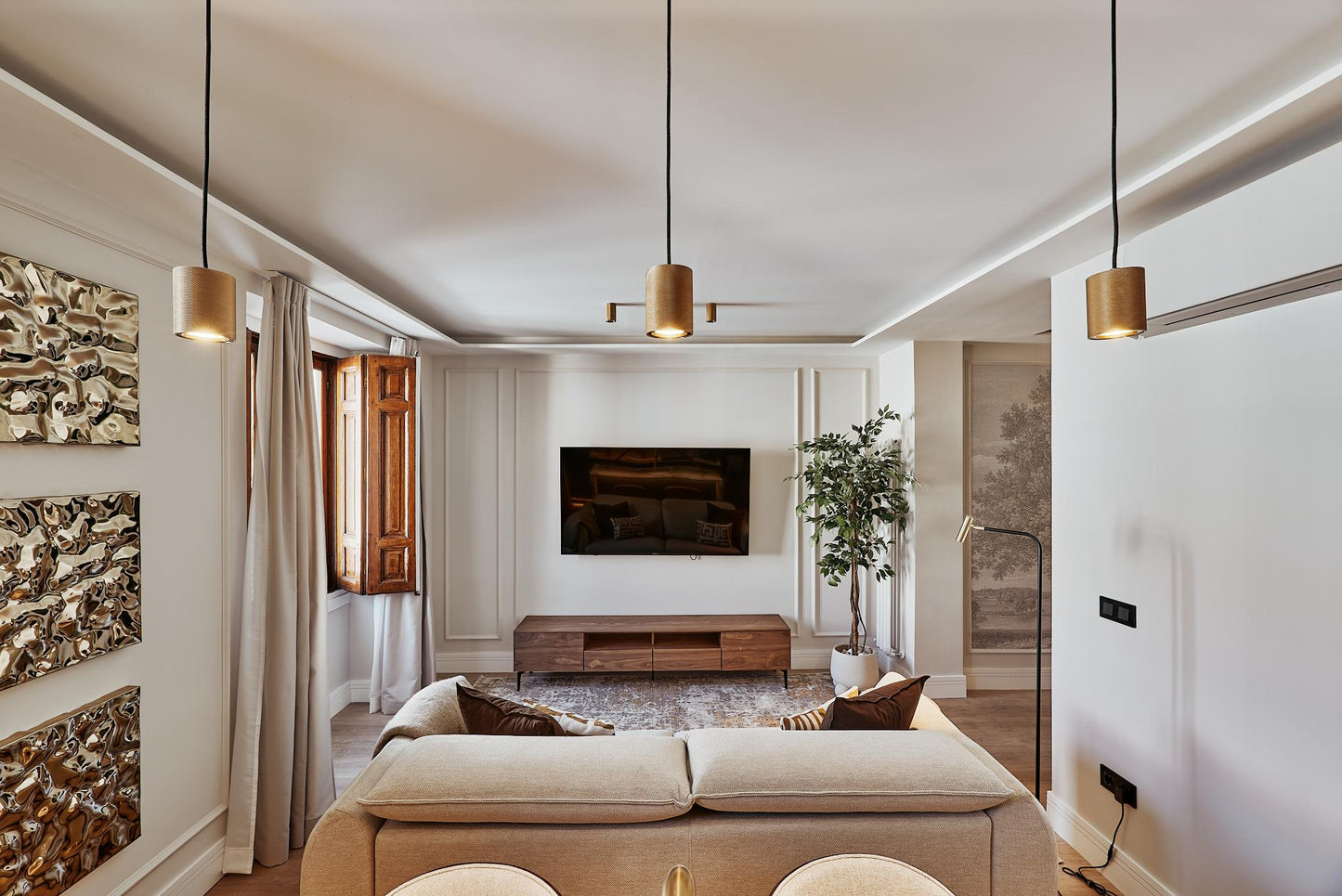 Piso de lujo en Madrid con diseño contemporáneo en calle Manuela Malasaña