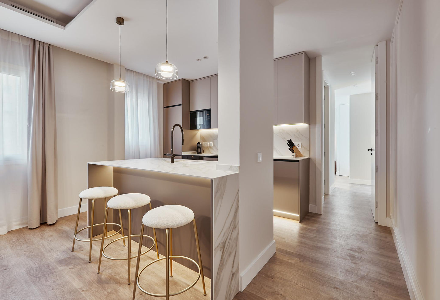 Piso de lujo en Madrid con diseño contemporáneo en calle Maldonado