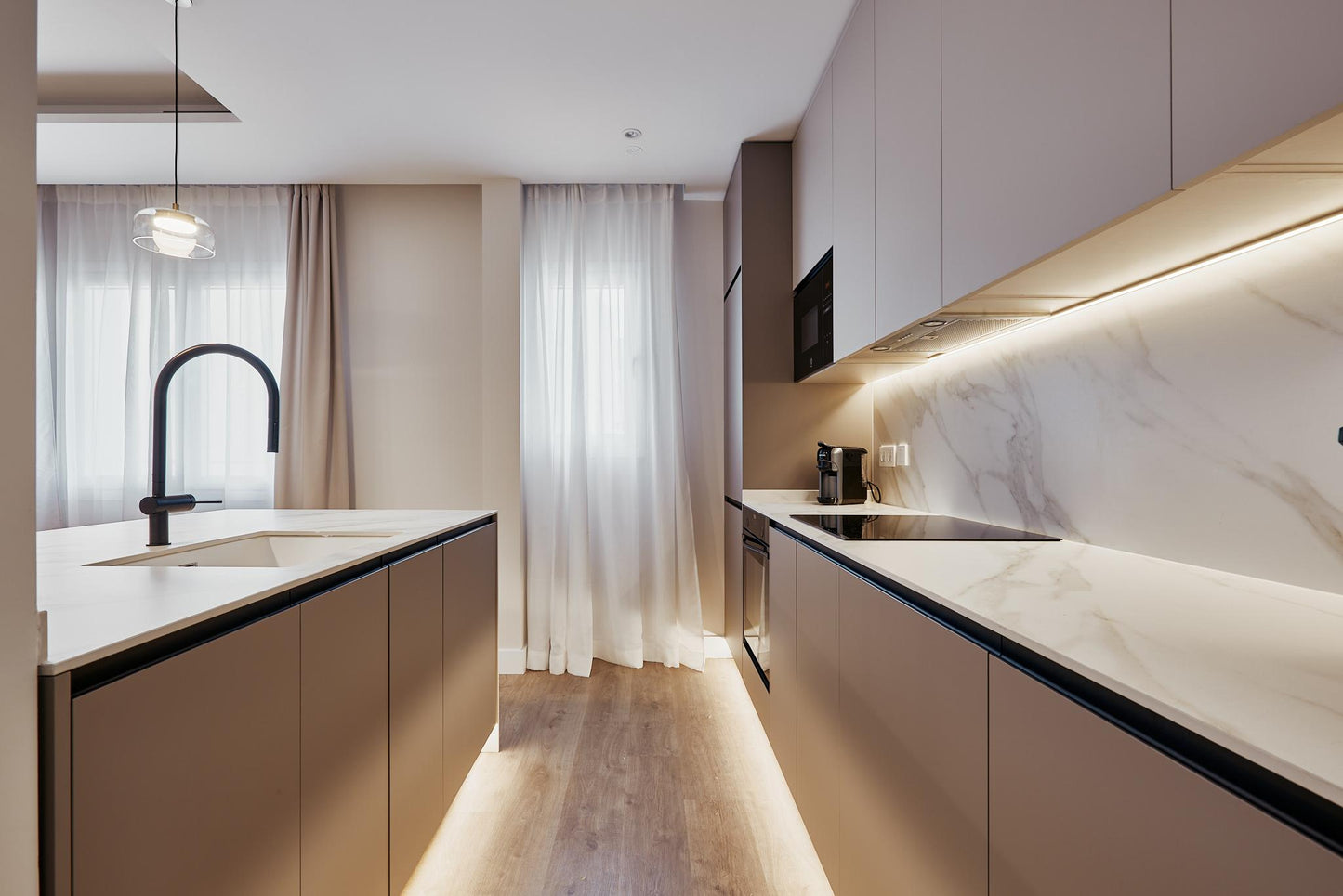 Piso de lujo en Madrid con diseño contemporáneo en calle Maldonado