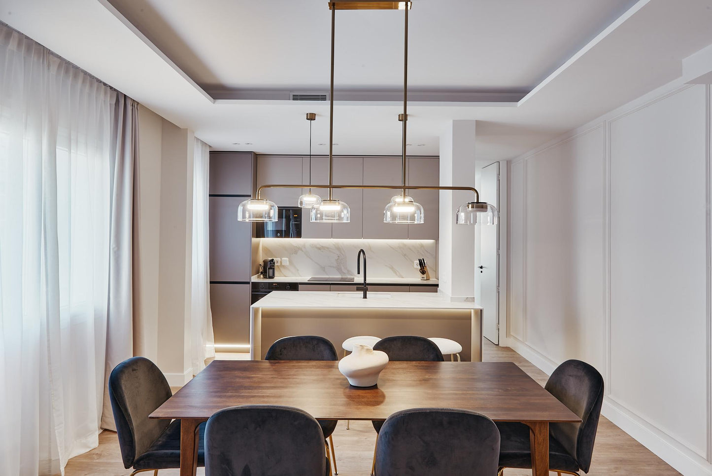 Piso de lujo en Madrid con diseño contemporáneo en calle Maldonado