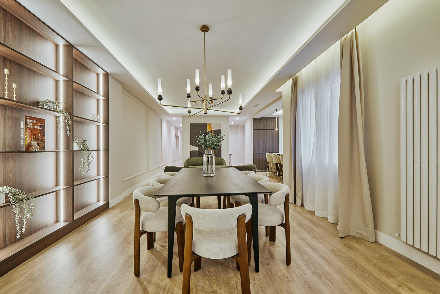 Piso de lujo en Madrid con terraza y diseño contemporáneo en la calle Ortega y Gasset