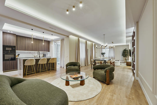 Piso de lujo en Madrid con terraza y diseño contemporáneo en la calle Ortega y Gasset