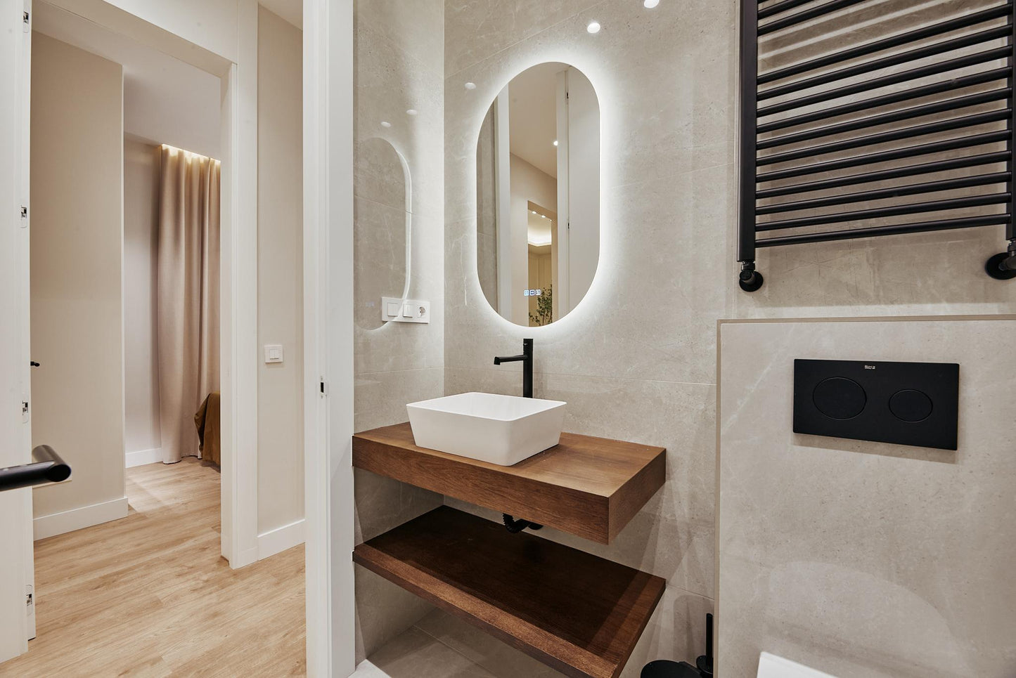 Piso de diseño en Madrid con interiorismo elegante en la calle Don Ramón de la Cruz