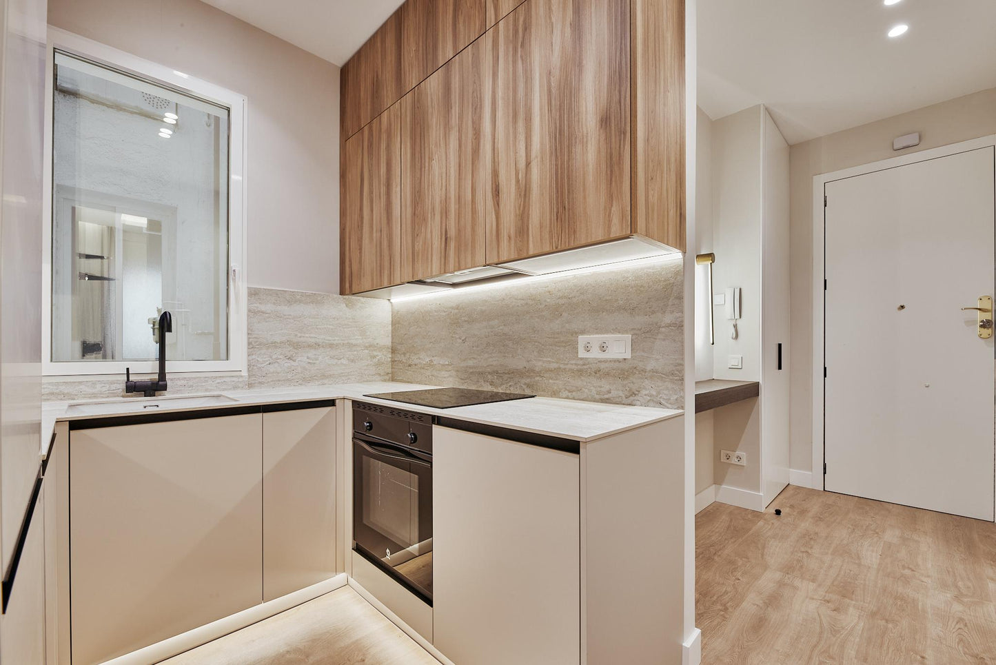 Piso de diseño en Madrid con interiorismo elegante en la calle Don Ramón de la Cruz
