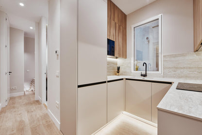 Piso de diseño en Madrid con interiorismo elegante en la calle Don Ramón de la Cruz