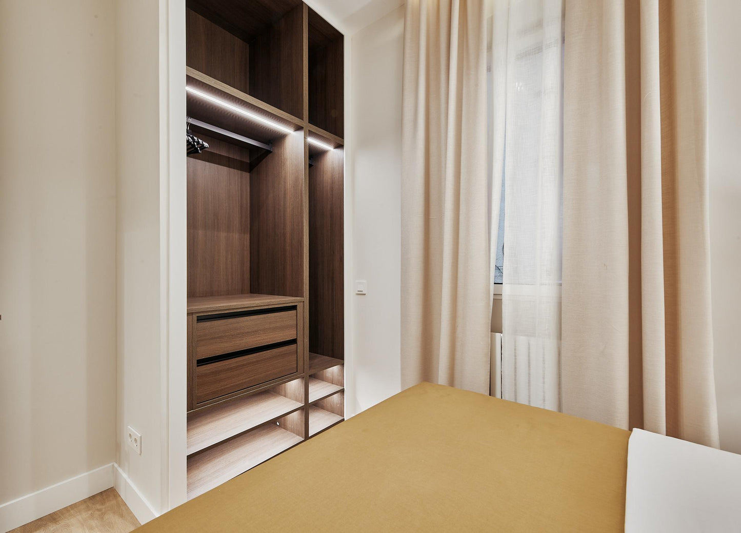 Piso de diseño en Madrid con interiorismo elegante en la calle Don Ramón de la Cruz