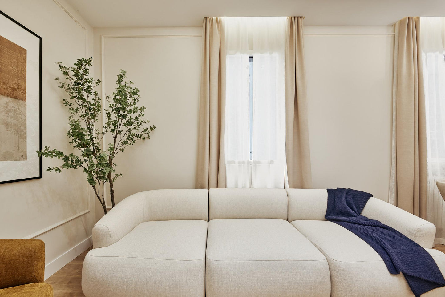 Piso de diseño en Madrid con interiorismo elegante en la calle Don Ramón de la Cruz