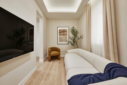 Piso de diseño en Madrid con interiorismo elegante en la calle Don Ramón de la Cruz