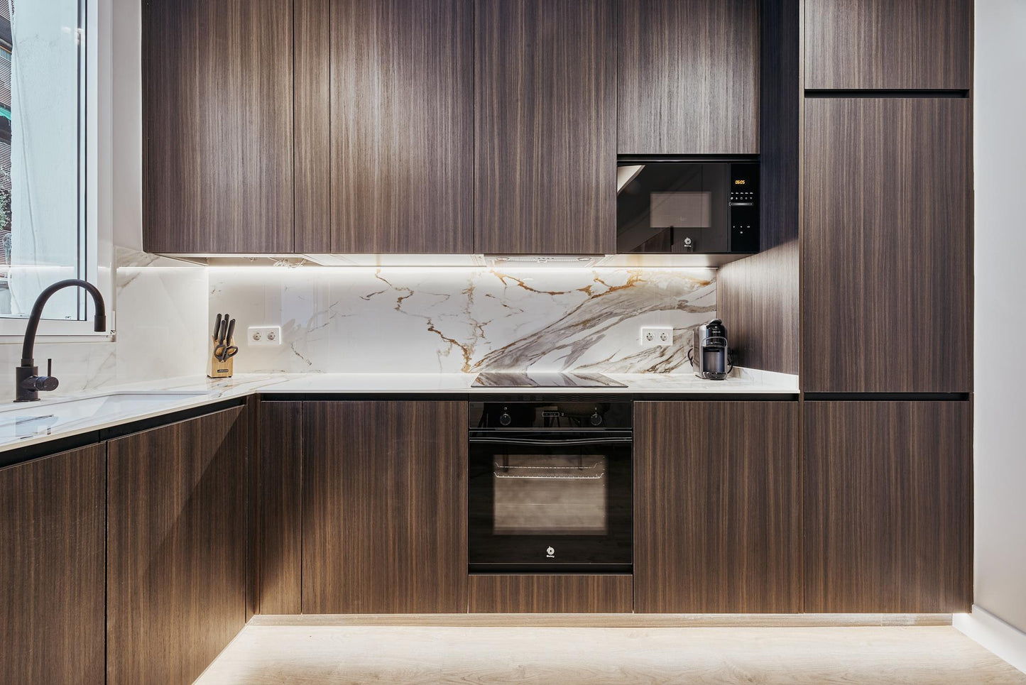Piso de diseño en Madrid con interiorismo contemporáneo en la calle Príncipe de Vergara