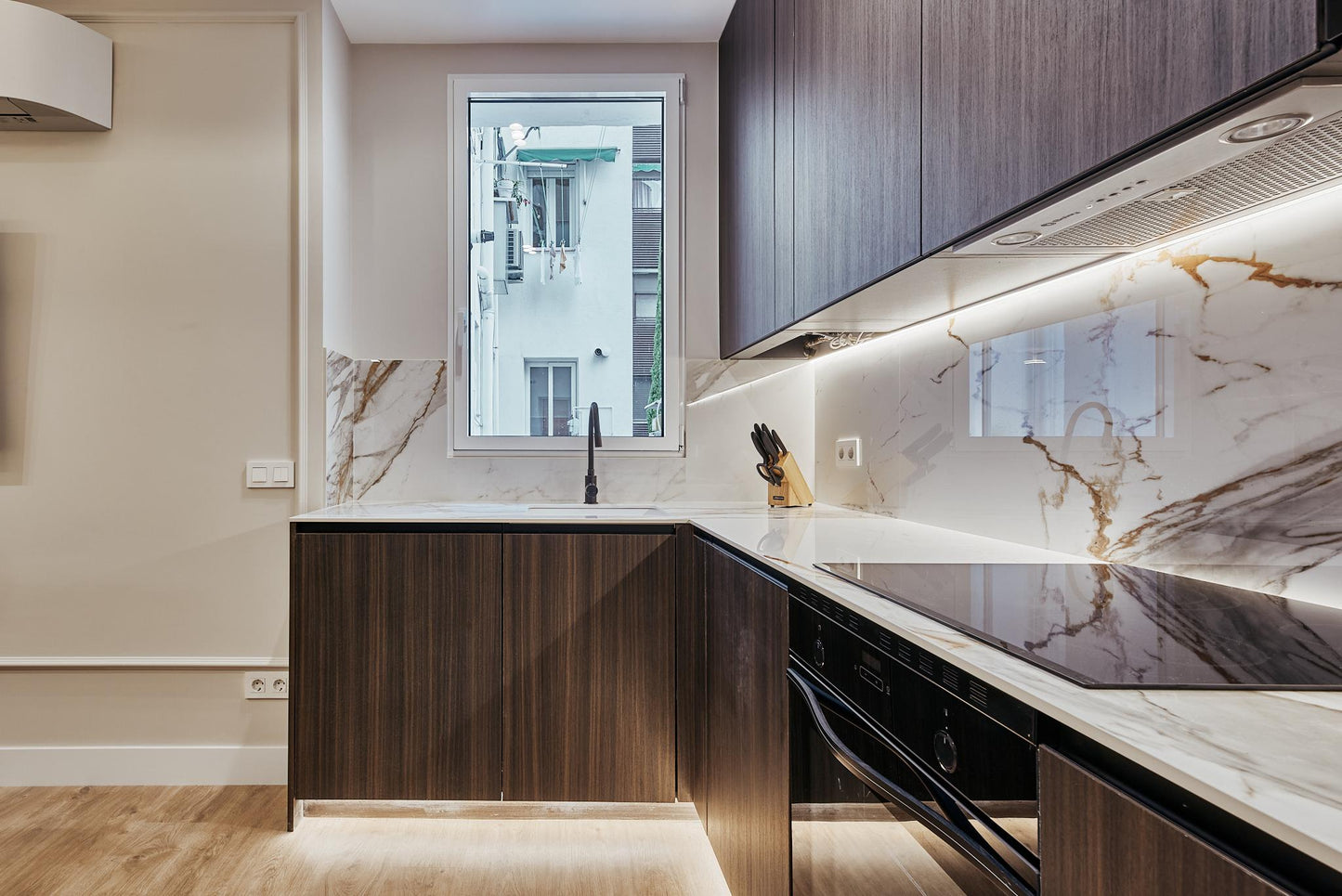 Piso de diseño en Madrid con interiorismo contemporáneo en la calle Príncipe de Vergara