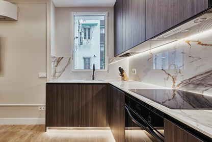 Piso de diseño en Madrid con interiorismo contemporáneo en la calle Príncipe de Vergara