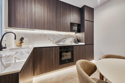 Piso de diseño en Madrid con interiorismo contemporáneo en la calle Príncipe de Vergara