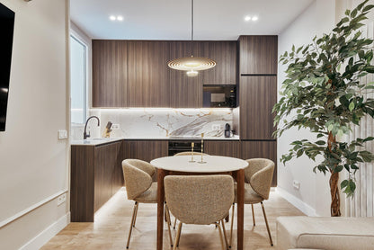 Piso de diseño en Madrid con interiorismo contemporáneo en la calle Príncipe de Vergara