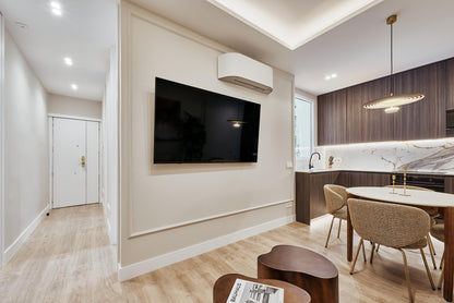 Piso de diseño en Madrid con interiorismo contemporáneo en la calle Príncipe de Vergara