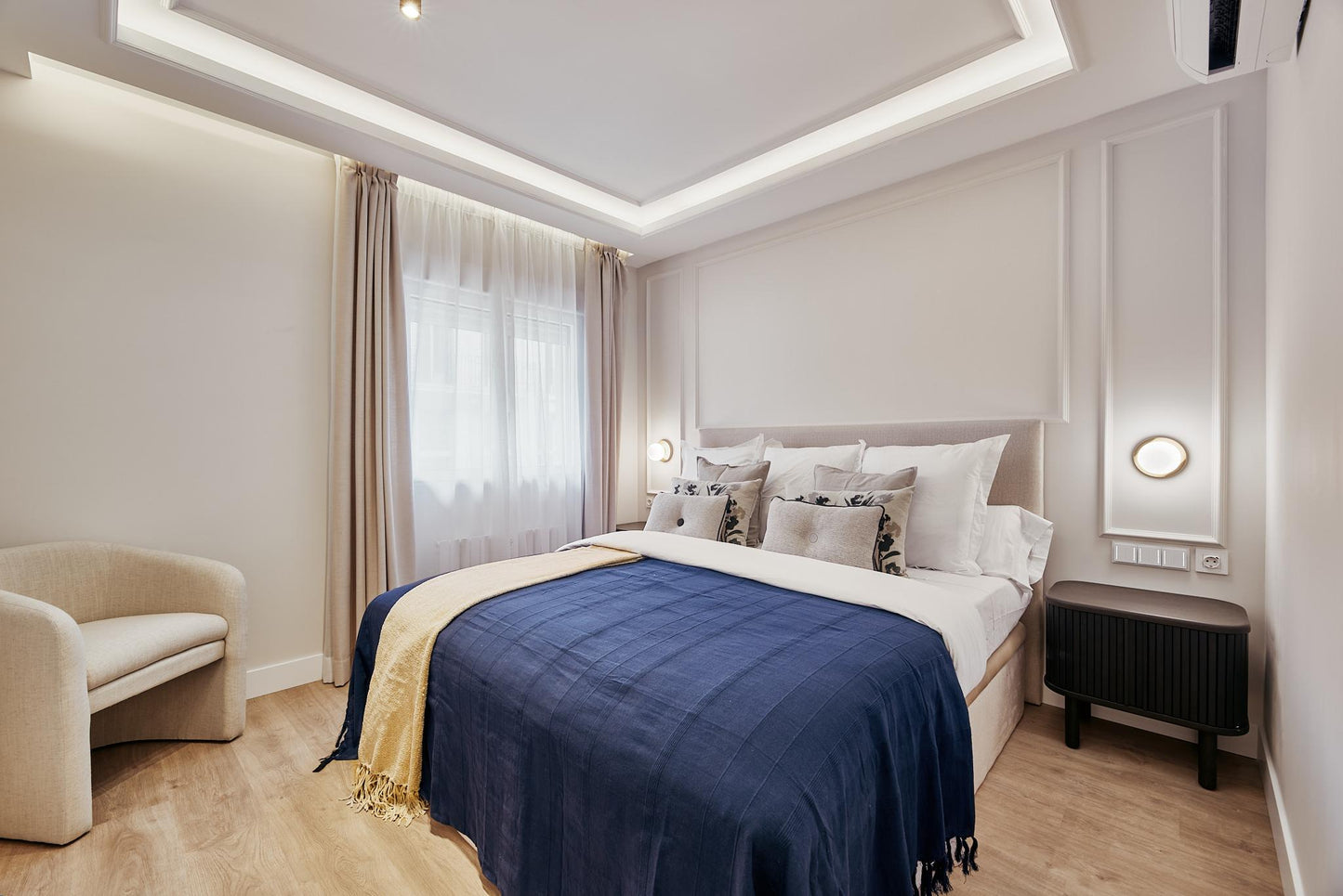 Piso luminoso en Madrid con terrazas y domótica en la calle Don Ramón de la Cruz