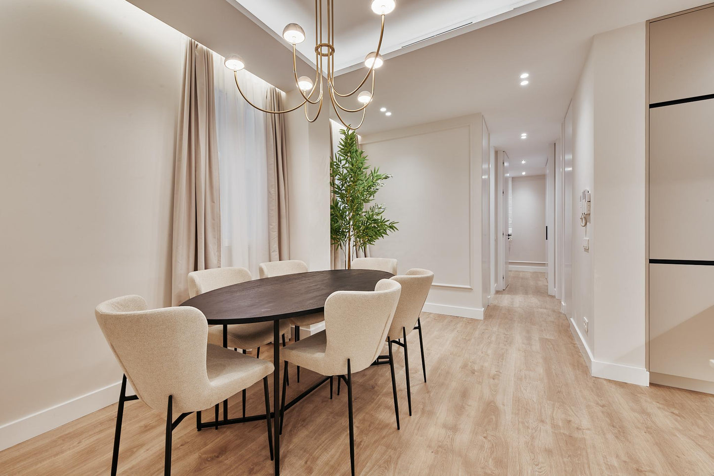 Piso luminoso en Madrid con diseño contemporáneo en la calle Conde de Peñalver