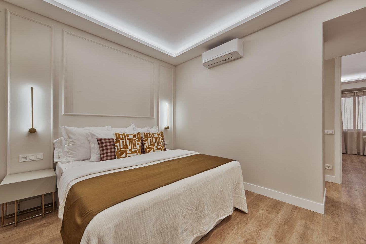 Piso luminoso en Madrid con terraza privada en la calle Conde de Peñalver