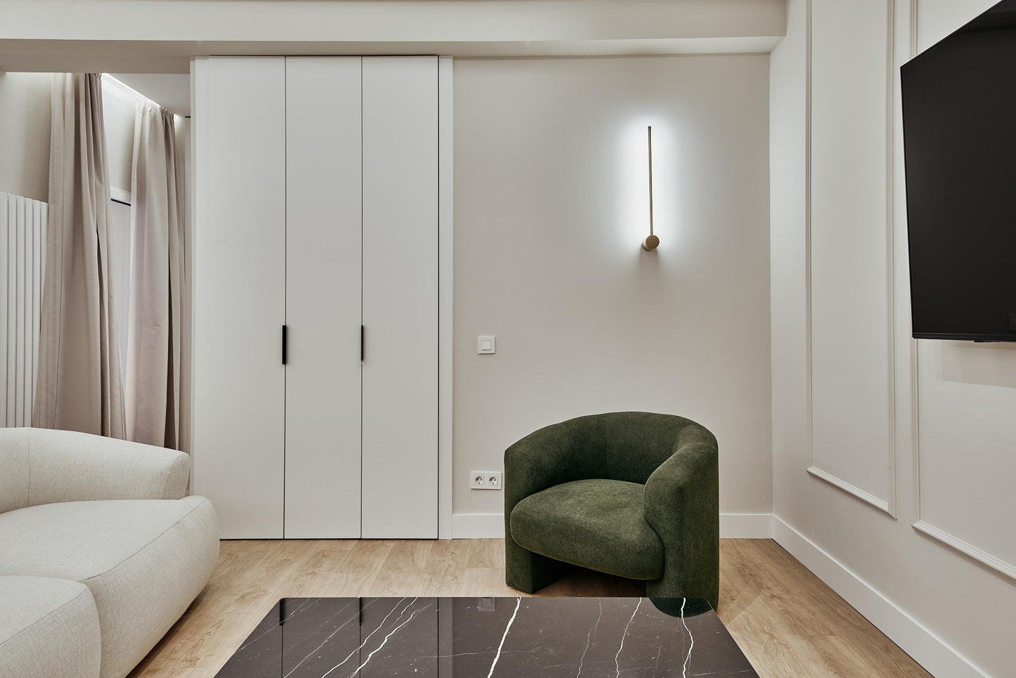 Piso luminoso en Madrid con terraza privada en la calle Conde de Peñalver