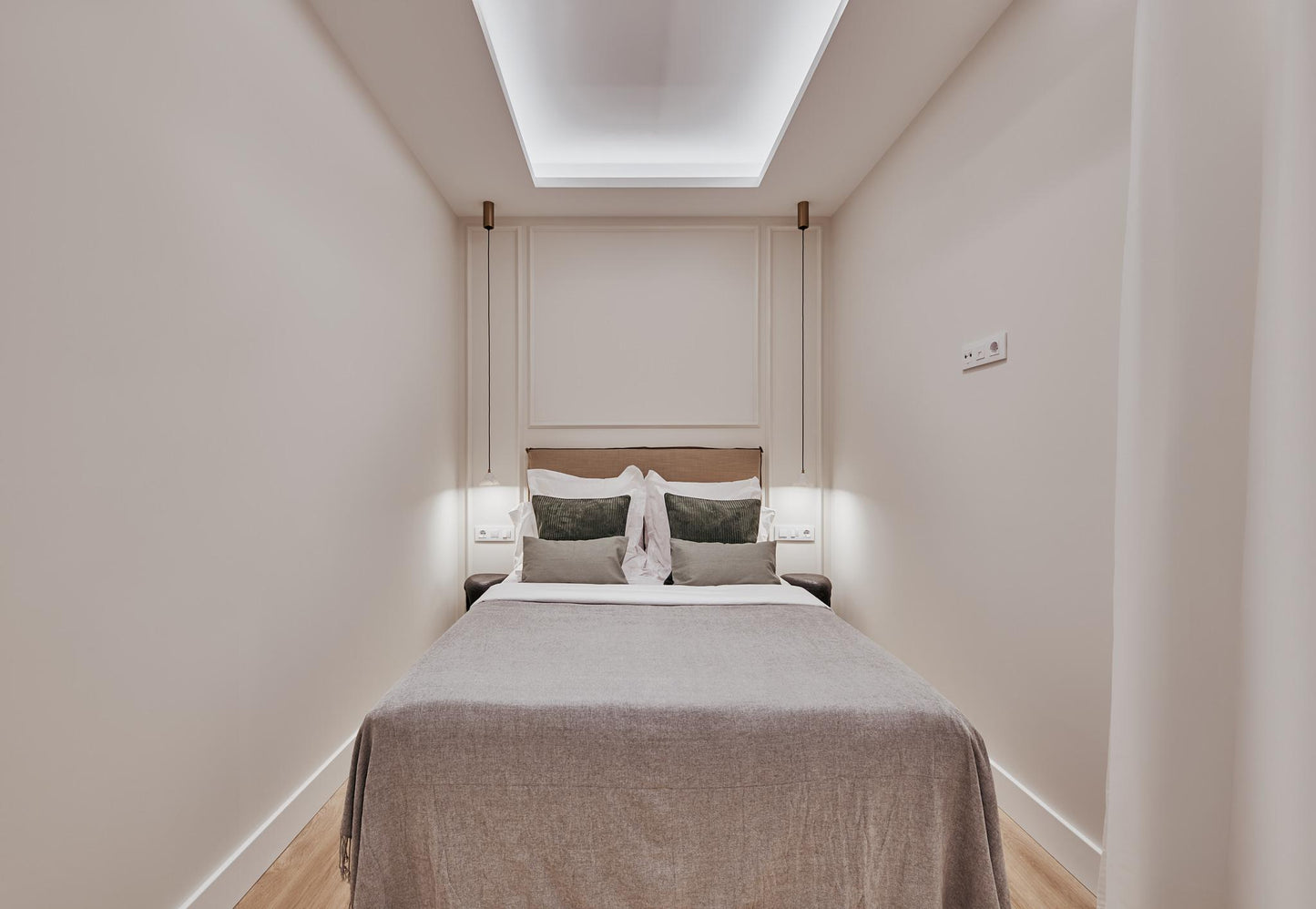 Piso de diseño en Madrid con terraza privada en la calle Españoleto