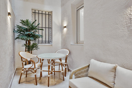 Piso de diseño en Madrid con terraza privada en la calle Españoleto