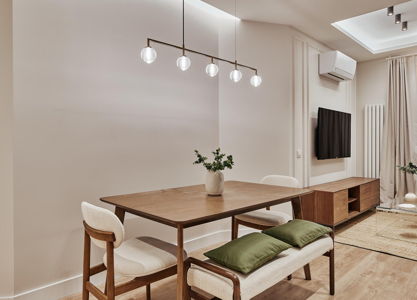 Piso de diseño en Madrid con terraza privada en la calle Españoleto