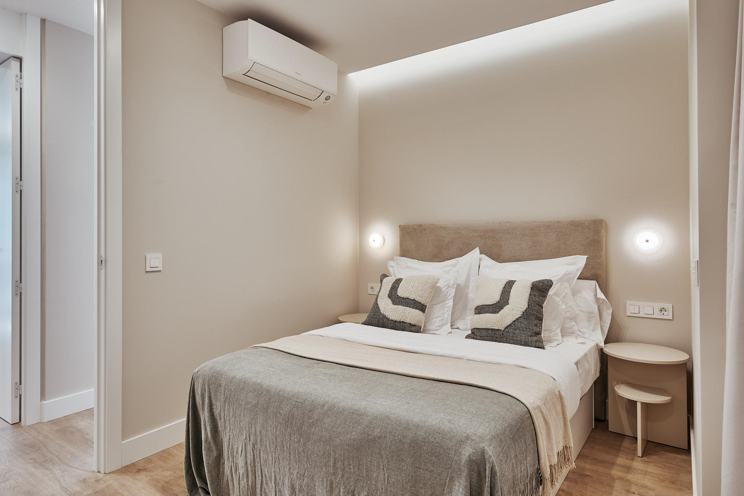 Piso de diseño en Madrid con terraza y diseño contemporáneo en la calle Ayala