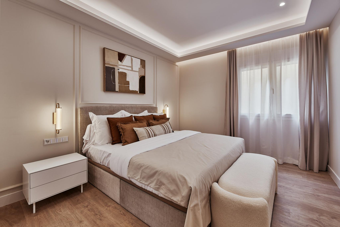 Piso de lujo en Madrid con balcón y gran amplitud en la calle Núñez de Balboa